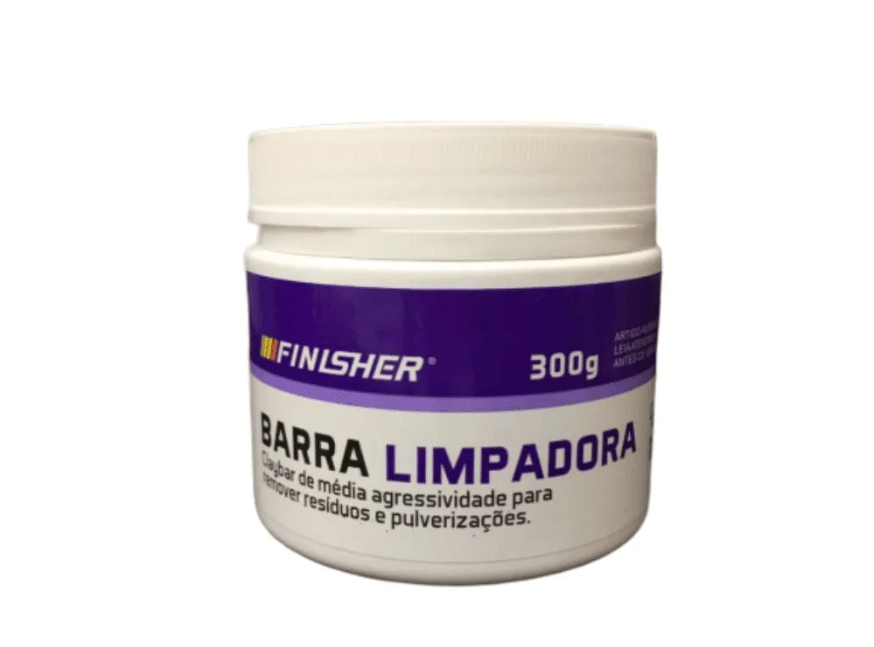 CLAY BAR BARRA LIMPADORA MÉDIA FINISHER 300G