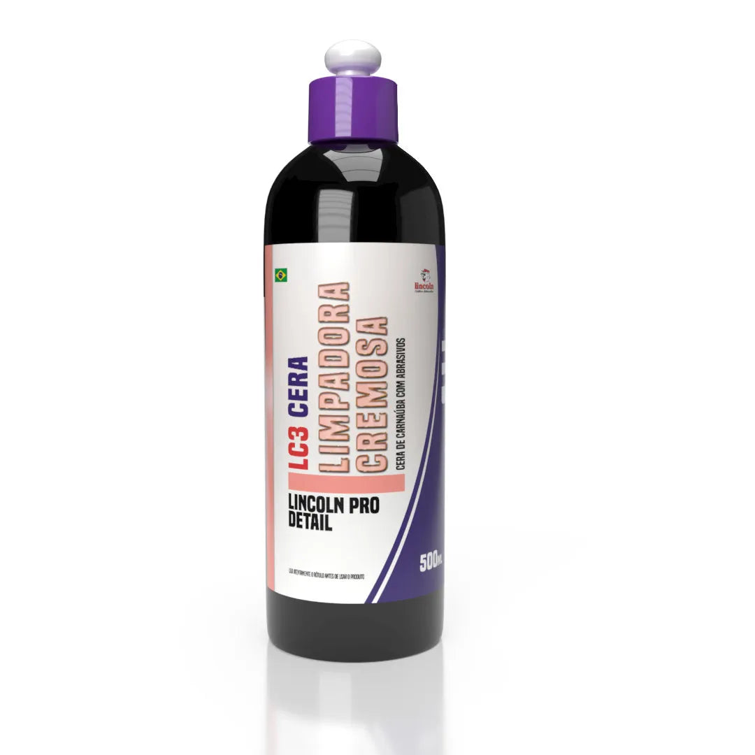 LC3 CERA LIMPADORA CREMOSA LC11A 500ML LINCOLN