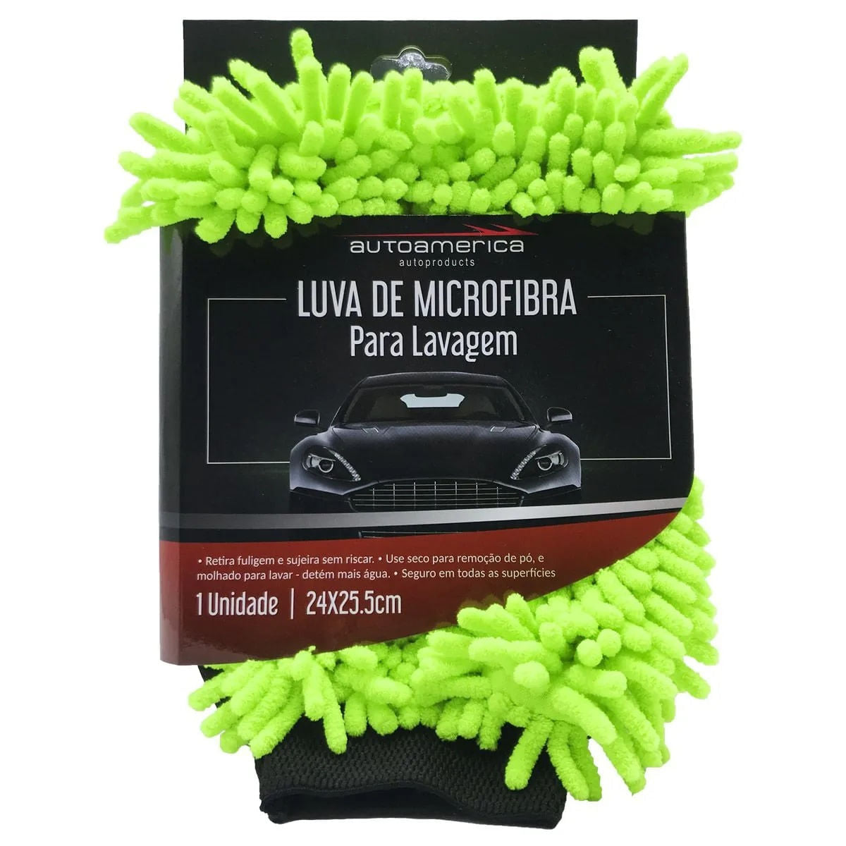 LUVA DE MICROFIBRA PARA LAVAGEM AUTOAMERICA