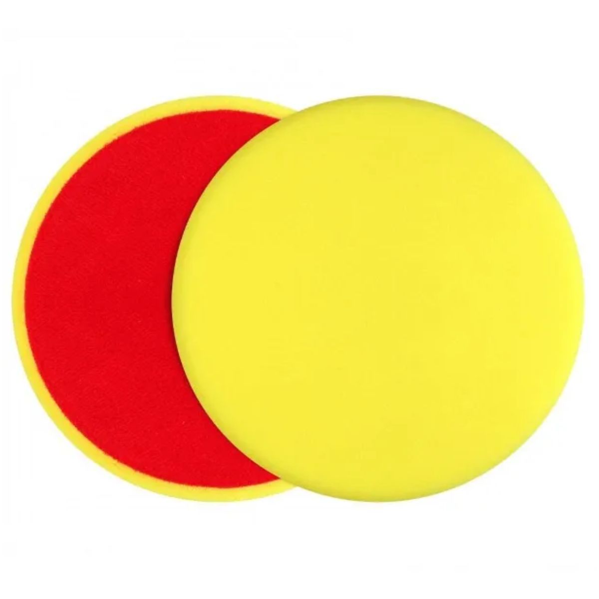 BOINA DE ESPUMA AMARELA COM FURO 165MM SONAX