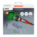 BOINA DE ESPUMA REFINO AMARELA COM FURO 5 POLEGADAS 143MM SONAX
