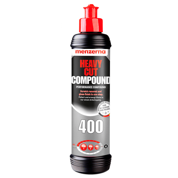 COMPOSTO DE CORTE HEAVY CUT COMPOUND 400 FG400 250ML MENZERNA