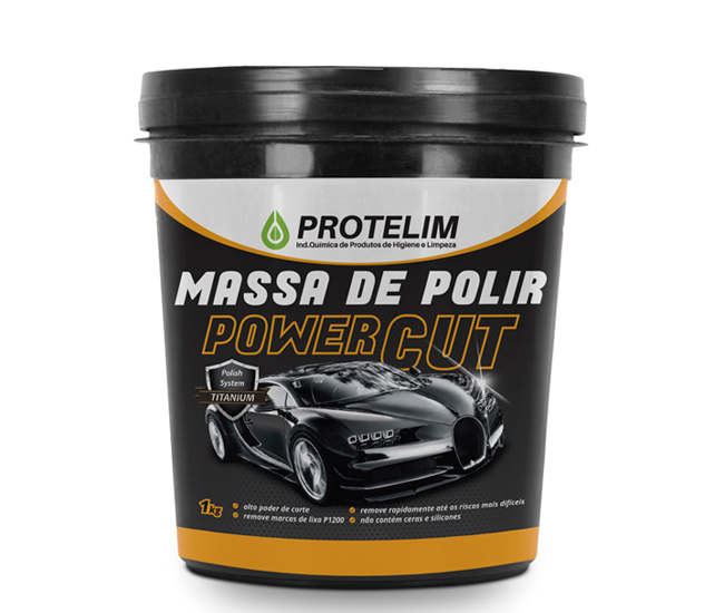 POWER CUT PRO COMPOSTO POLIDOR DE CORTE 1KG PROTELIM