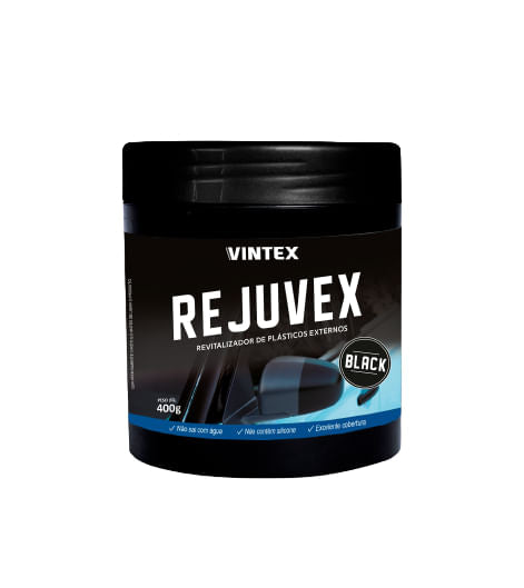 REJUVEX BLACK REVITALIZADOR PLÁSTICOS EXTERNO 400G VONIXX