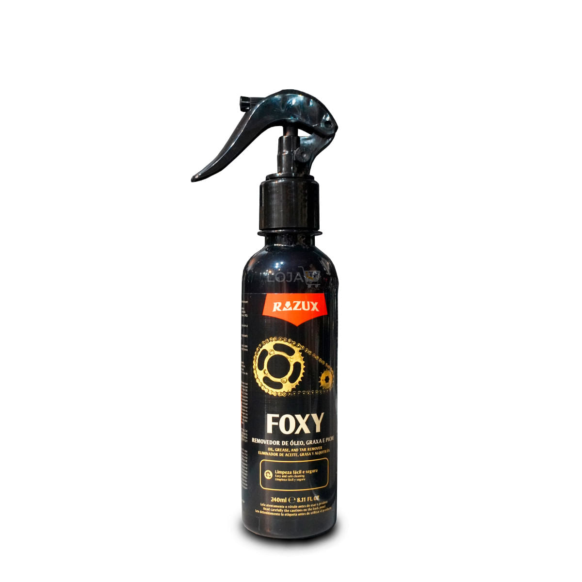 FOXY REMOVEDOR DE OLEO, GRAXA E PICHE 240ML RAZUX