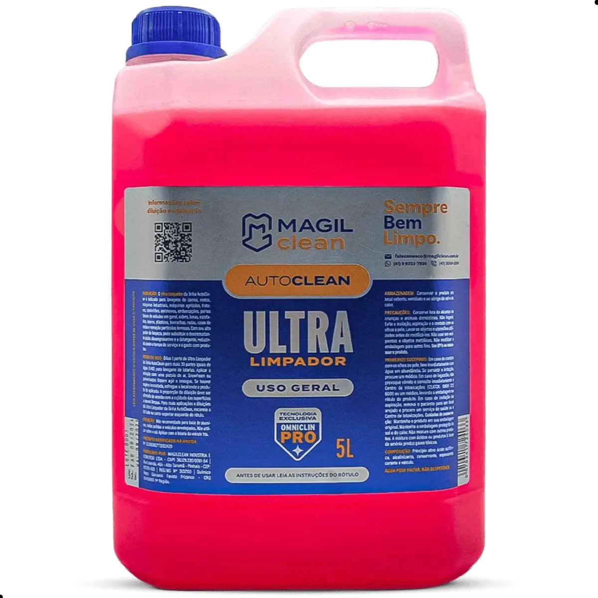 ULTRA LIMPADOR USO GERAL 5 LITROS - MAGIL CLEAN