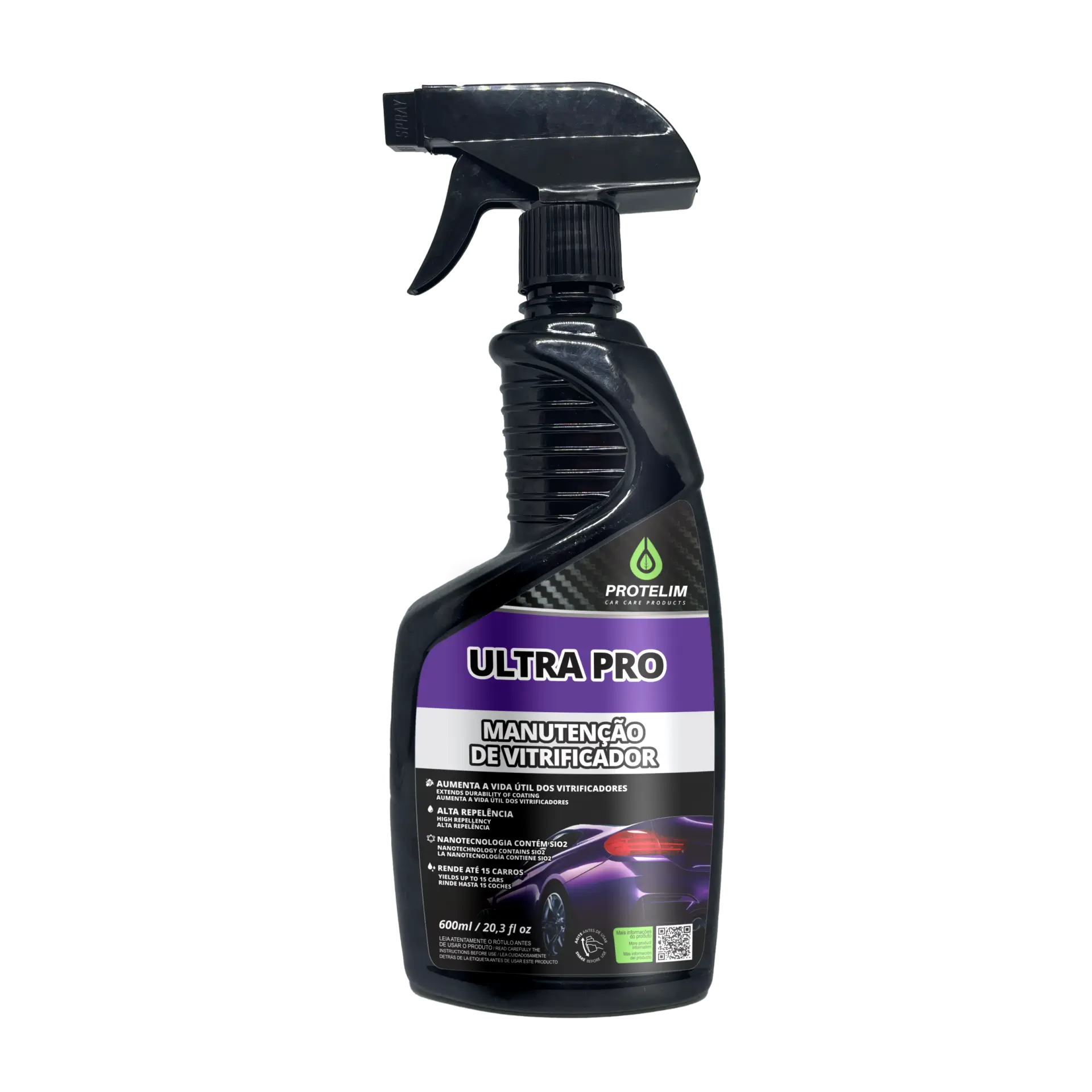 ULTRA PRO MANUTENÇÃO DE VITRIFICADORES 600ML PROTELIM