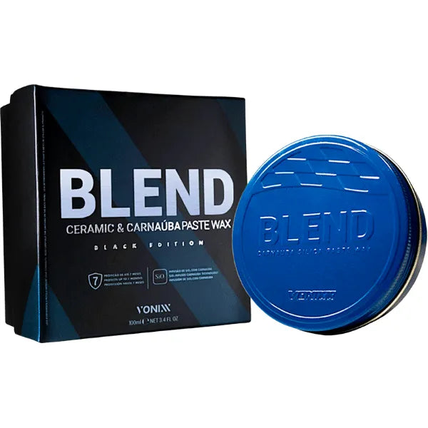 BLEND PASTE WAX BLACK CERA CARNAÚBA SÍLICA 100ML VONIXX