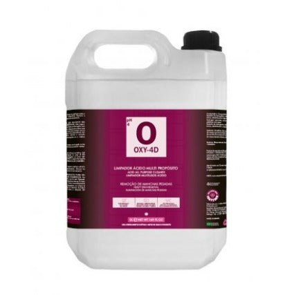 OXY-4D LIMPADOR ACIDO MULTIUSO BLOQUEADOR DE ODORES 5L EASYTECH