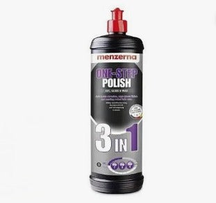 COMPOSTO 3 EM 1 ONE STEP POLISH REFINO, LUSTRO E PROTEÇAO 250ML MENZERNA