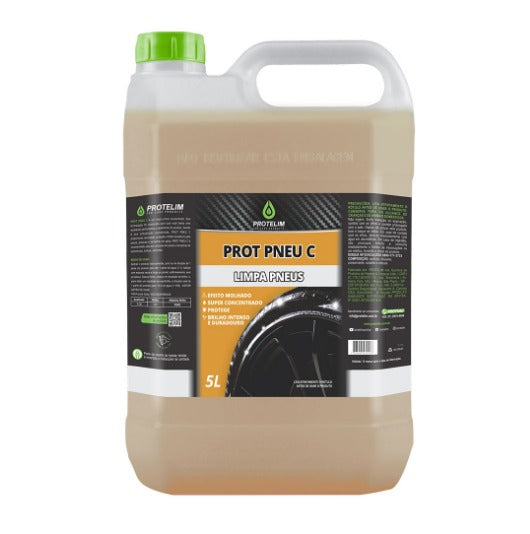 PROT PNEU C PRETINHO LIMPA PNEUS 5L PROTELIM