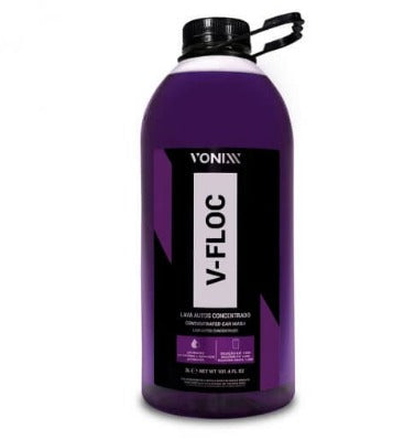 V-FLOC SHAMPOO NEUTRO LAVA AUTOS SUPER CONCENTRADO 3L VONIXX