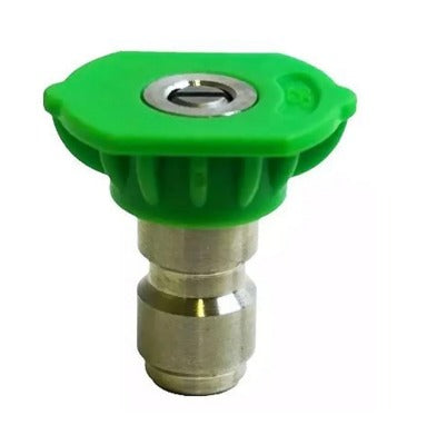 ADAPTADOR PARA CANHAO DE ESPUMA BICO ENGATE RAPIDO VAZAO 25° VERDE DETAILER