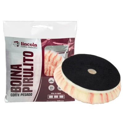 BOINA DE LÃ PIRULITO COM INTERFACE CORTE PESADO 5,5" - LINCOLN