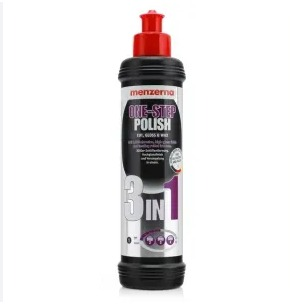 COMPOSTO 3 EM 1 ONE STEP POLISH REFINO, LUSTRO E PROTEÇAO 250ML MENZERNA