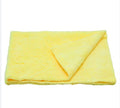 FLANELA DE MICROFIBRA CORTE A LASER AMARELA 37X57CM 330GSM DETAILER
