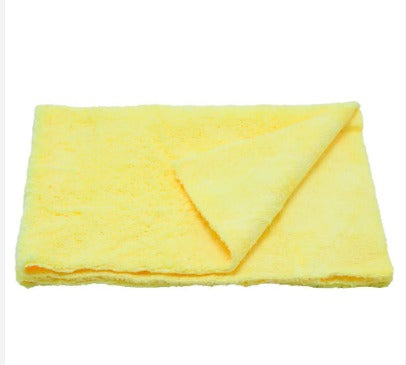 FLANELA DE MICROFIBRA CORTE A LASER AMARELA 37X57CM 330GSM DETAILER