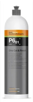 ONE CUT E FINISH P6.01 COMPOSTO POLIDOR CORTE E ACABAMENTO 250ML KOCH CHEMIE