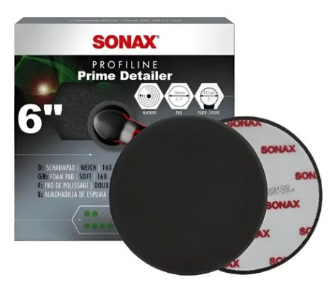 BOINA DE ESPUMA LUSTRO CINZA 6 POLEGADAS 160MM SONAX
