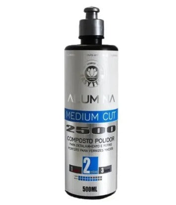 ALUMINA MEDIUM CUT 2500 COMPOSTO POLIDOR REFINO 500ML EASYTECH