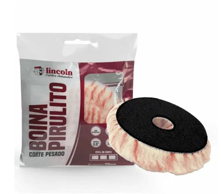 BOINA DE LÃ PIRULITO SEM INTERFACE CORTE PESADO 5" - LINCOLN