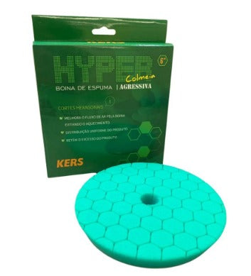 BOINA HYPER AGRESSIVA ESPUMA VERDE 6" KERS