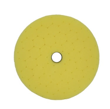 BOINA HEX ESPUMA 5" P/ ROTO ORBITAL AMARELA CORTE MÉDIO SIGMA TOOLS