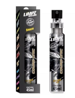 AROMATIZADOR AUTOMOTIVO SPRAY COURO UNIC 45ML LIMPZ