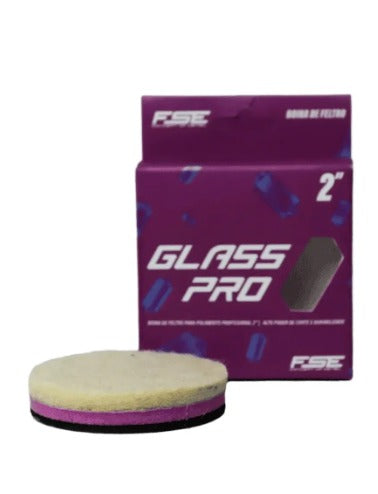 BOINA FELTRO 2" VIDRO GLASS PRO - SOFT99