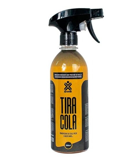 TIRA COLA E MUITO MAIS REMOVEDOR DE COLA E PICHE 500ML X-SHINE