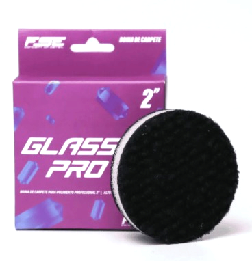 BOINA CARPETE 2'' VIDRO GLASS PRO - SOFT99