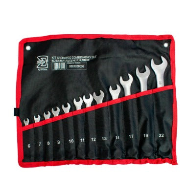 KIT 12 CHAVES COMBINADAS SGT 6,7,8,9,10,11,12,13,14,17,19,22MM SIGMA TOOLS