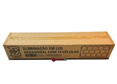 ILUMINACAO EM LED HEXAGONAL COM 14 CELULAS  CRI90 SIGMA TOOLS