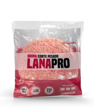 BOINA DUPLA FACE LANA PRO 7" CORTE PESADO - LINCOLN