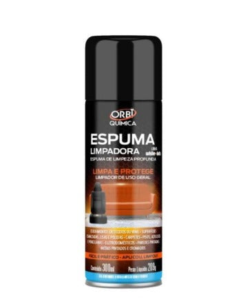 ESPUMA LIMPADORA LIMPA ESTOFADOS 209G/300ML ORBI QUIMICA