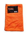 TOALHA DE MICROFIBRA DUAL LOOP ORANGE 40X40CM 360GSM COM BORDA KERS