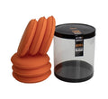 KERS FOAM WAX APLICADORES DE ESPUMA MACIO KIT COM 6 UNIDADES PARA CERA E CONDICIONADORES