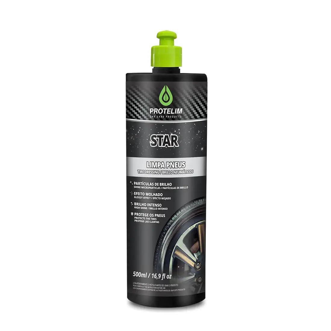 STAR PRETINHO LIMPA PNEUS 500ML PROTELIM